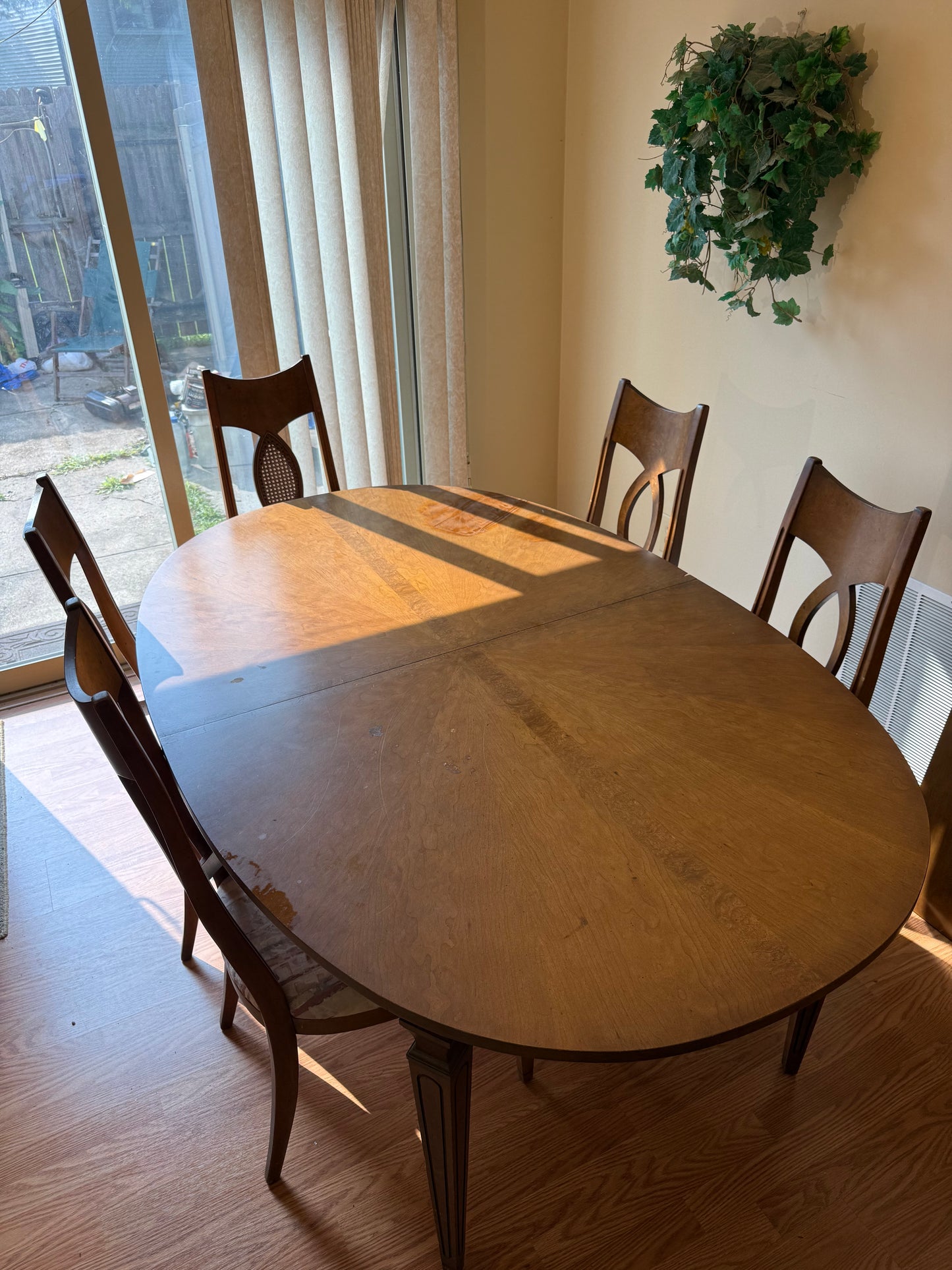 MCM Dining Table & 5 Chairs