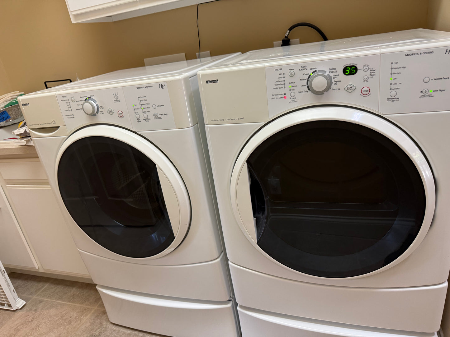 Kenmore Front Load Washer & Dryer