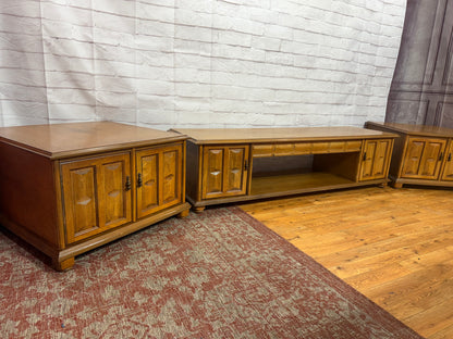 Solid Wood Coffee Table & End Tables