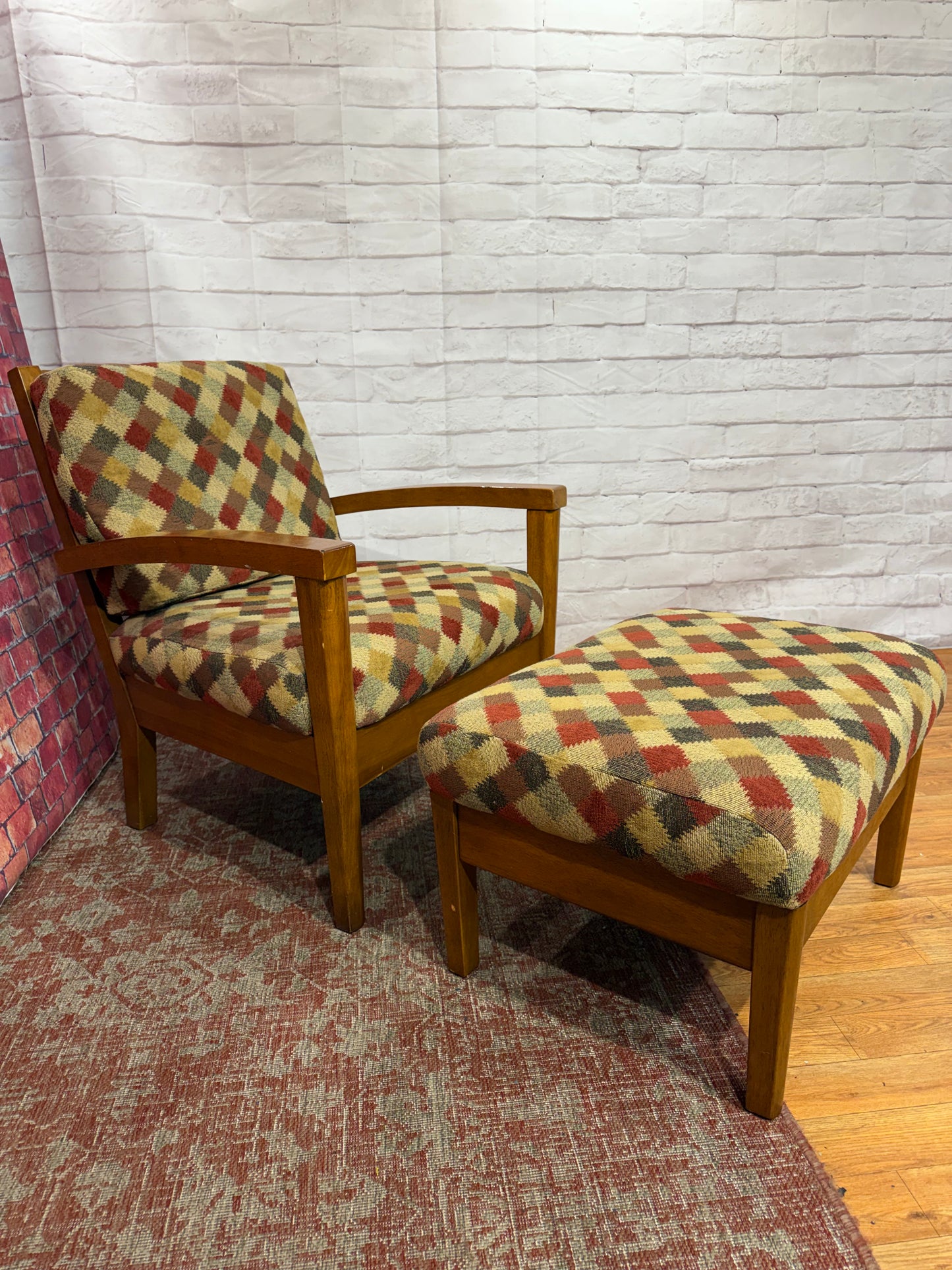 Chair and Ottoman