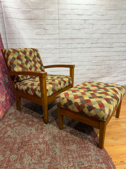 Chair and Ottoman