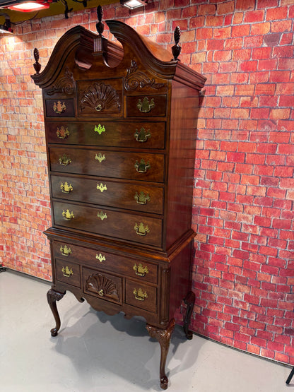 Thomasville Mahogany Highboy Dresser