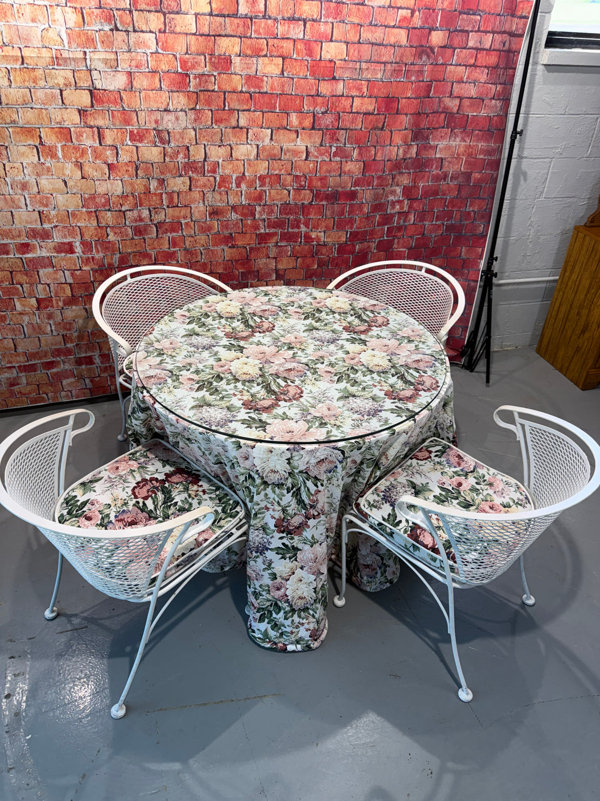 Patio Table & 4 Chairs