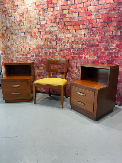 MCM Nightstands & Chair