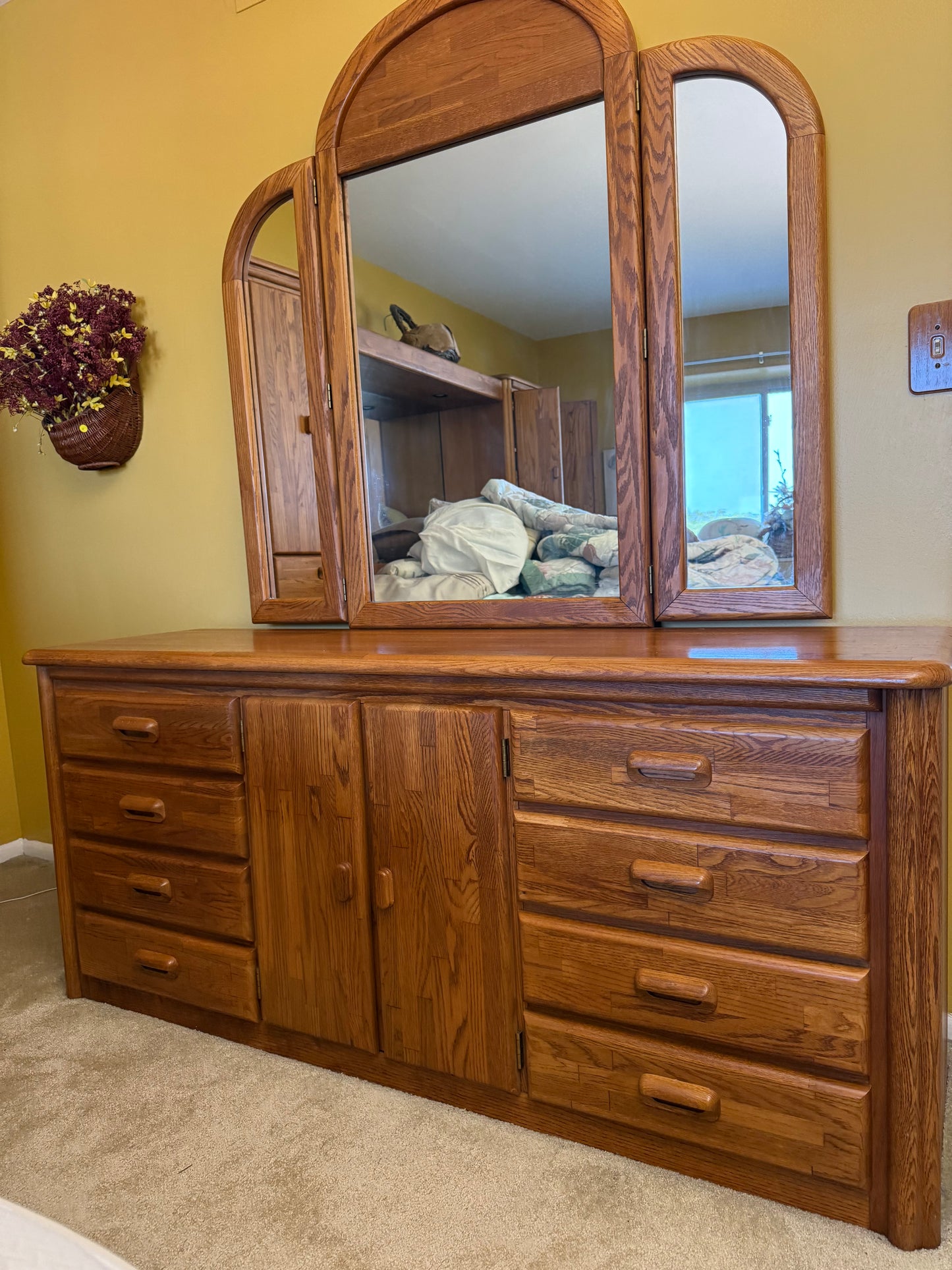 Broyhill Dresser - Folding Mirror