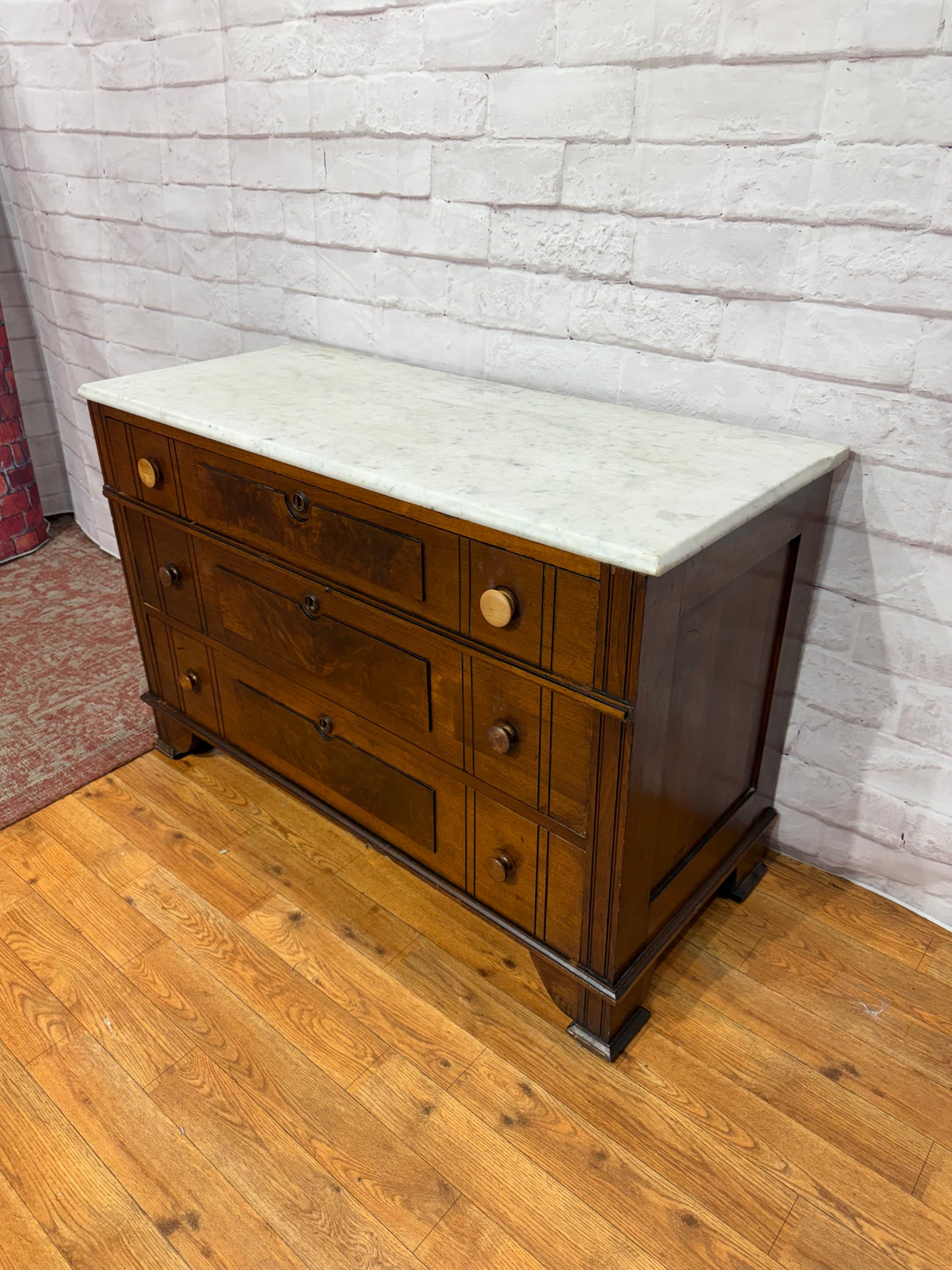 Antique Dresser - Marble Top