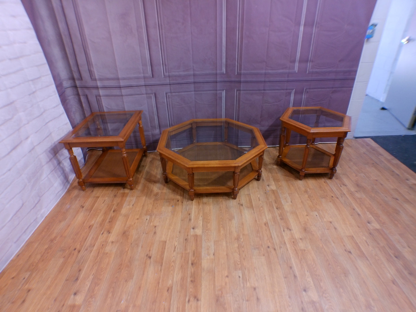 Coffee Table & Two End Tables