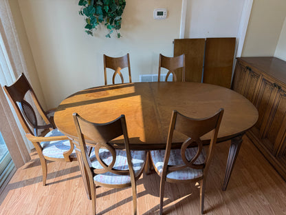 MCM Dining Table & 5 Chairs