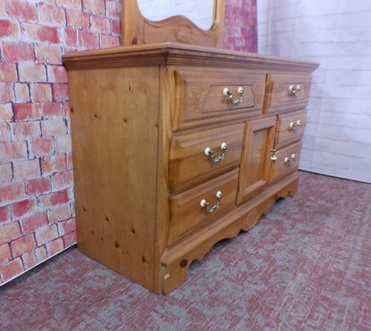 Bassett Dresser & Mirror