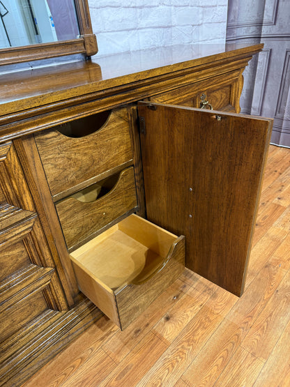 Vintage Dresser & Mirror