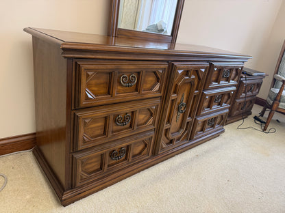 Vintage Dresser & Mirror