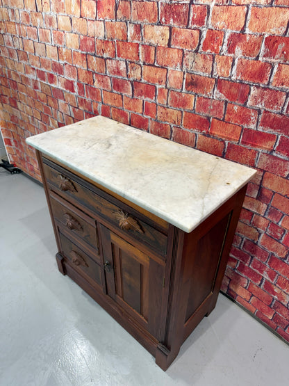 Antique Washstand - Marble Top