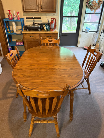 Kitchen Table & 4 Chairs