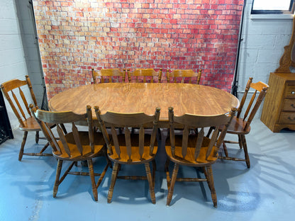 Dining Table & 8 Chairs