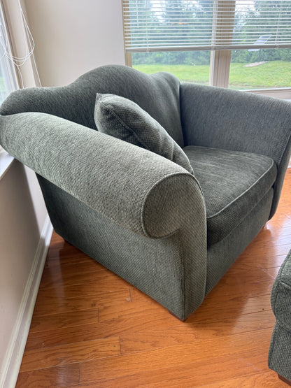 Bauhaus Chair & Ottoman