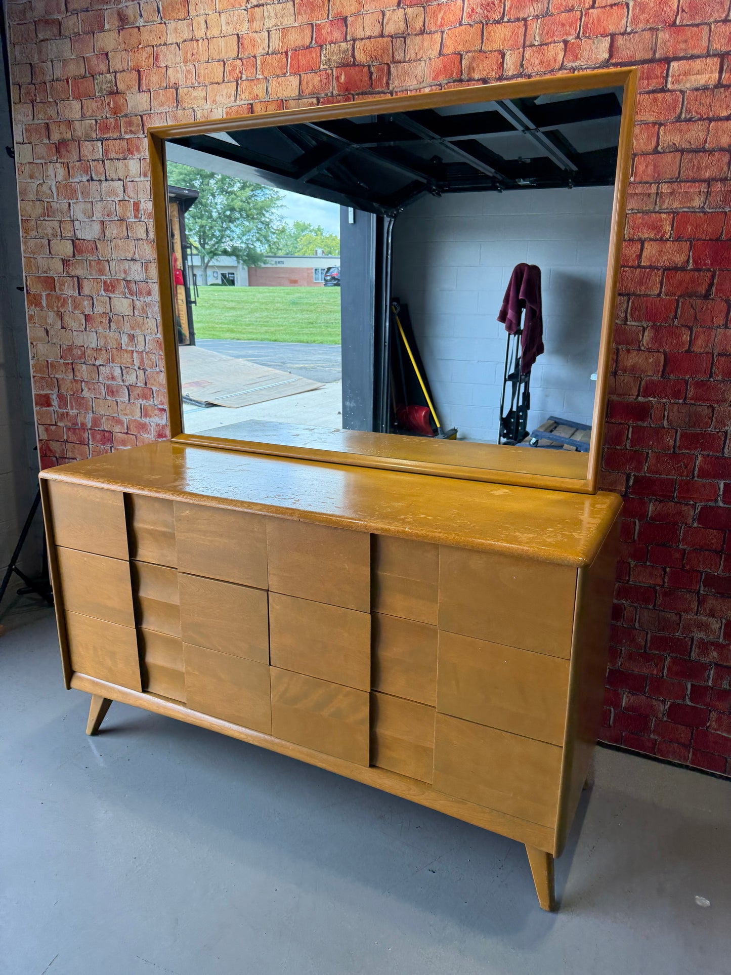 MCM Dresser w/ Mirror