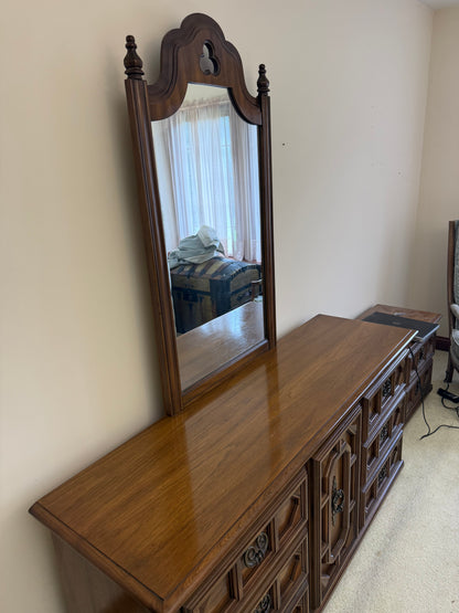 Vintage Dresser & Mirror