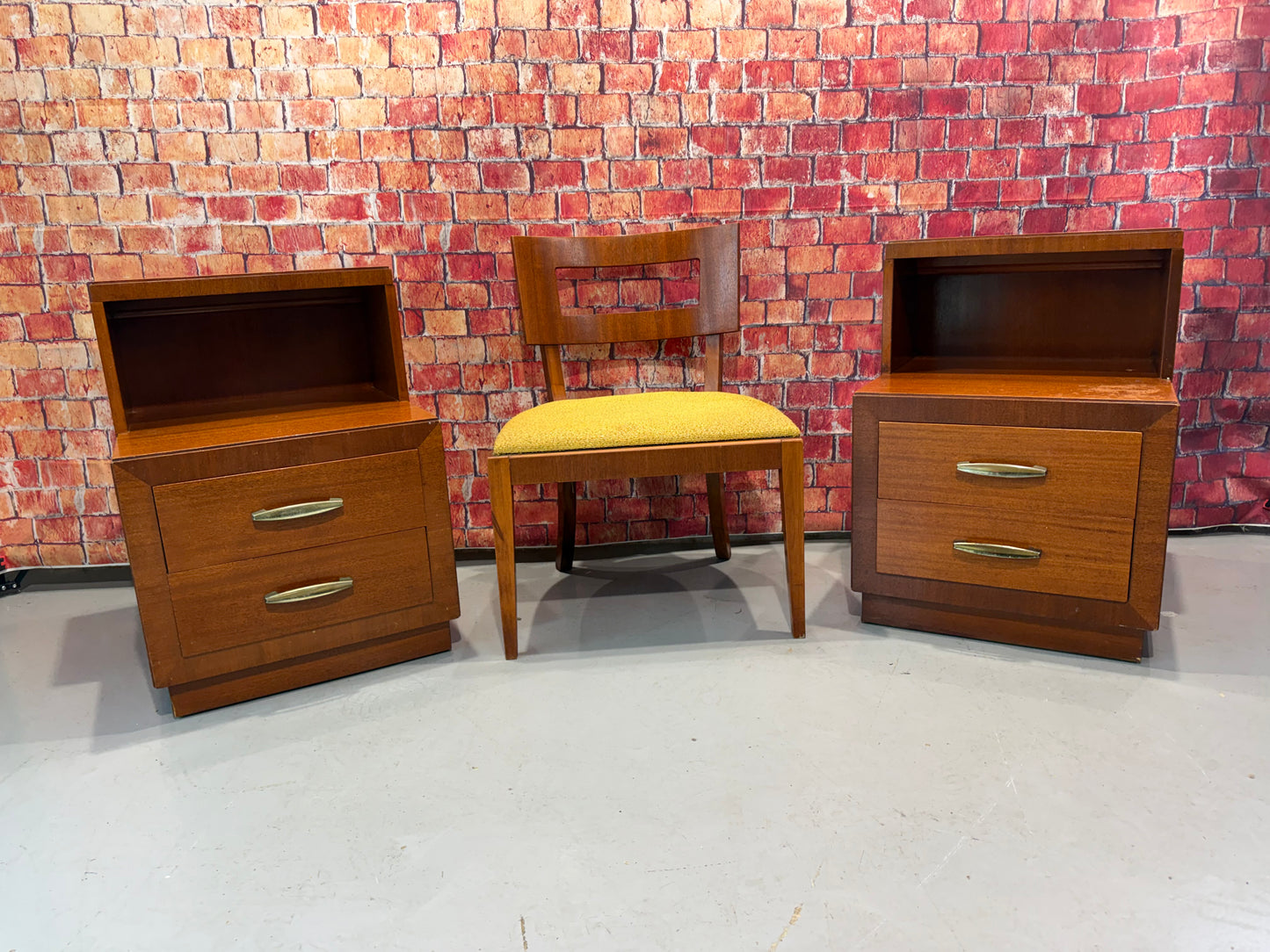 MCM Nightstands & Chair