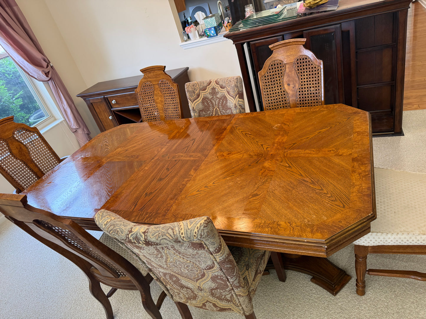 Dining Table & 7 Chairs