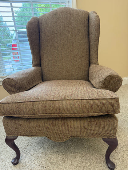 Brown Wingback Chairs