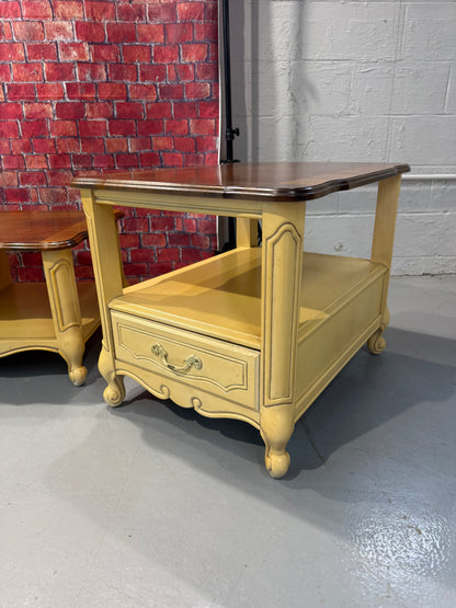 Vintage End Tables & Coffee Table