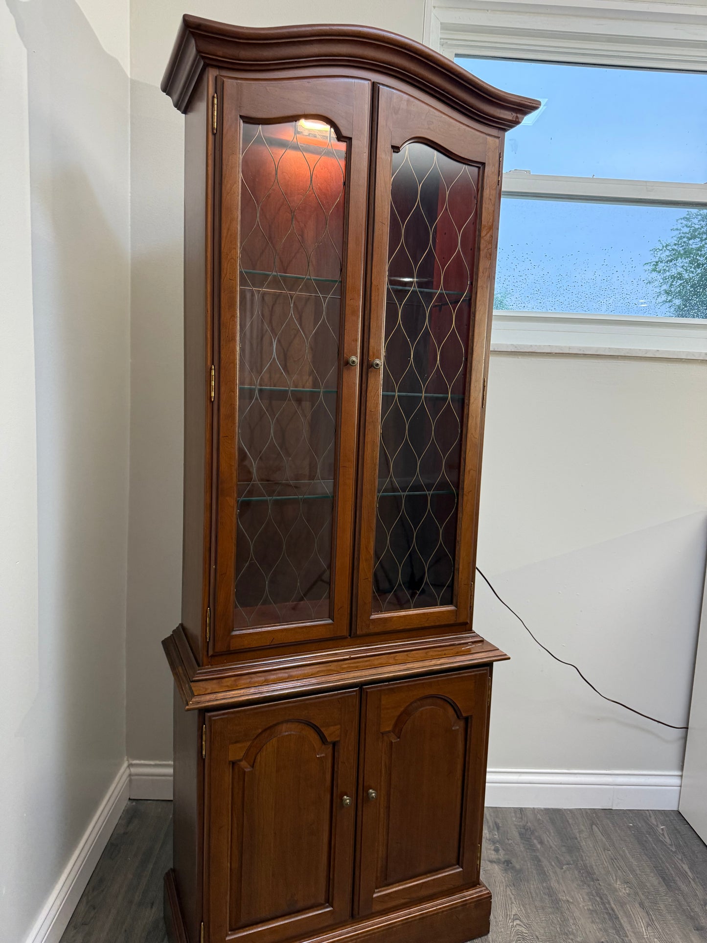 Small Vintage China Cabinet