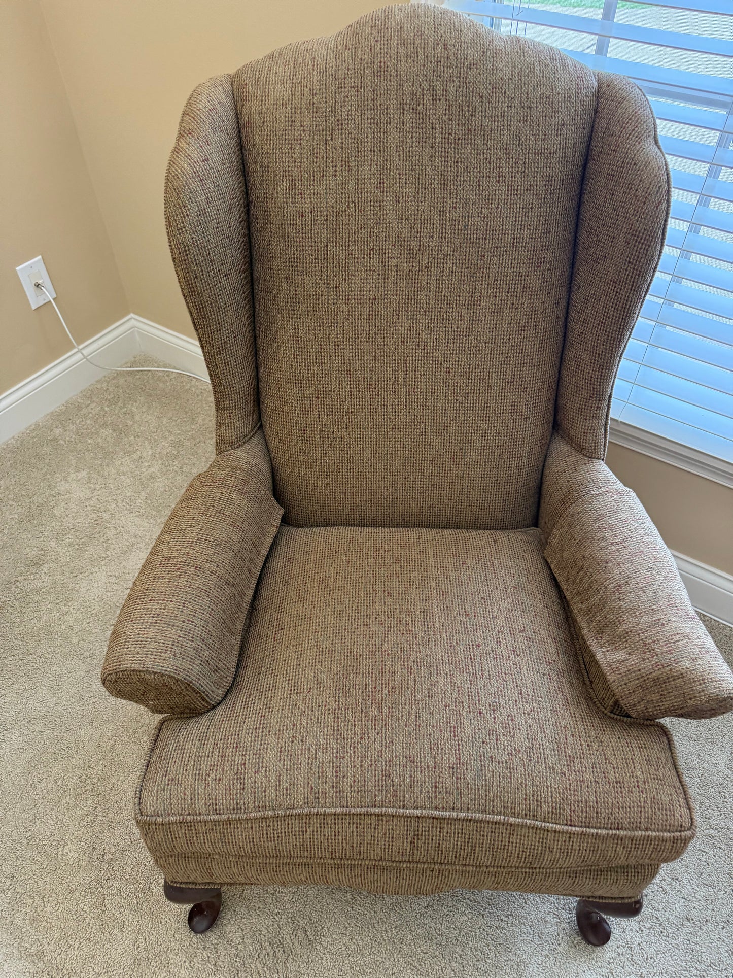 Brown Wingback Chairs