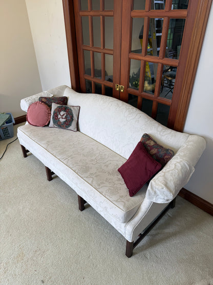 White Sofa and Pillows
