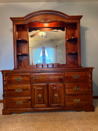 Broyhill Dresser & Mirror