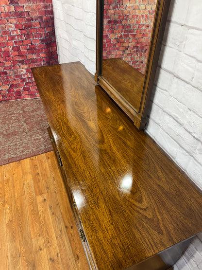Vintage Dresser & Mirror
