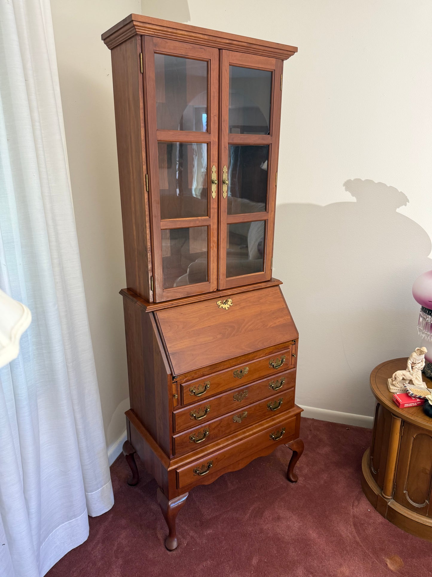 Secretary Desk w/ 4 Drawers