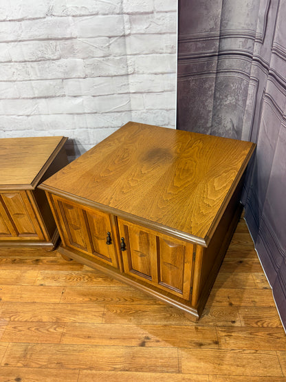 Solid Wood Coffee Table & End Tables