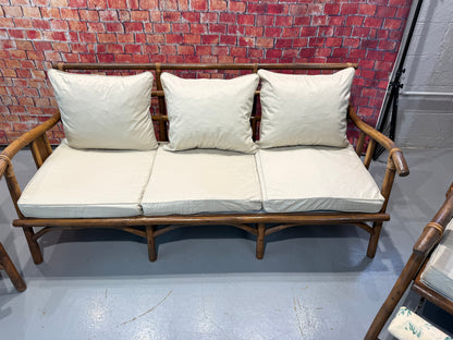 Rattan Sofa and Chairs