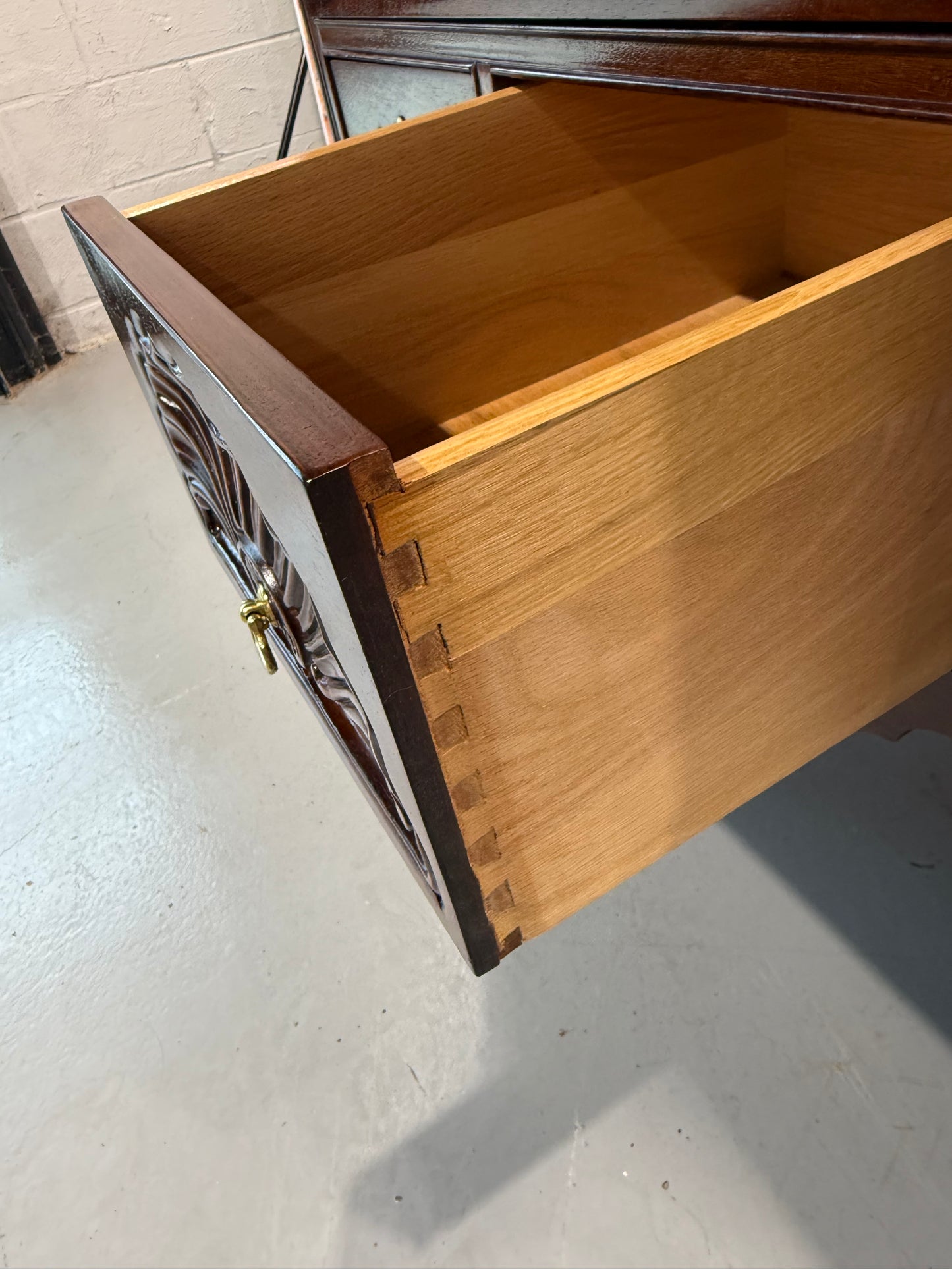 Thomasville Mahogany Highboy Dresser