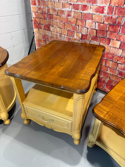 Vintage End Tables & Coffee Table