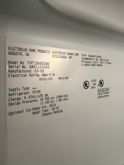 Frigidaire Refrigerator