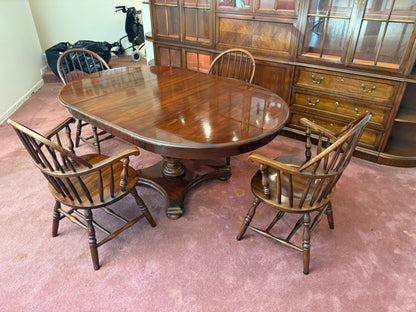 Solid Wood Dining Table & 4 Chairs