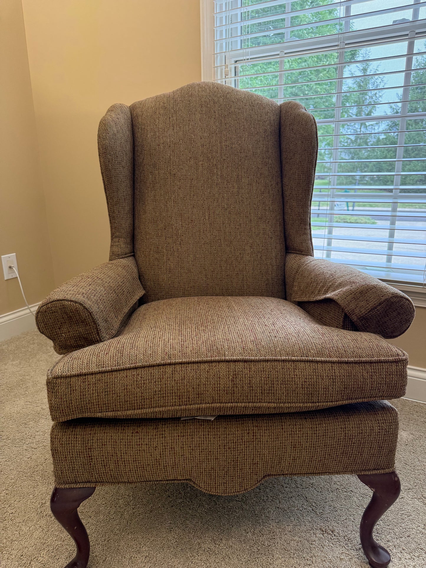 Brown Wingback Chairs
