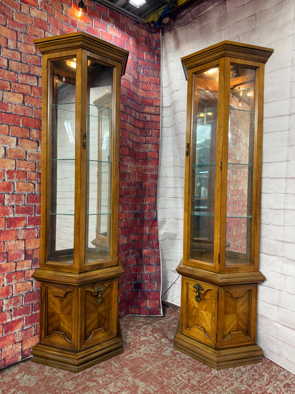 Matching Curio Cabinets