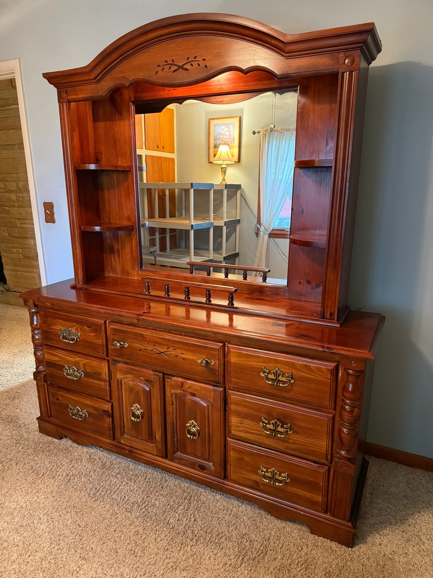 Broyhill Dresser & Mirror