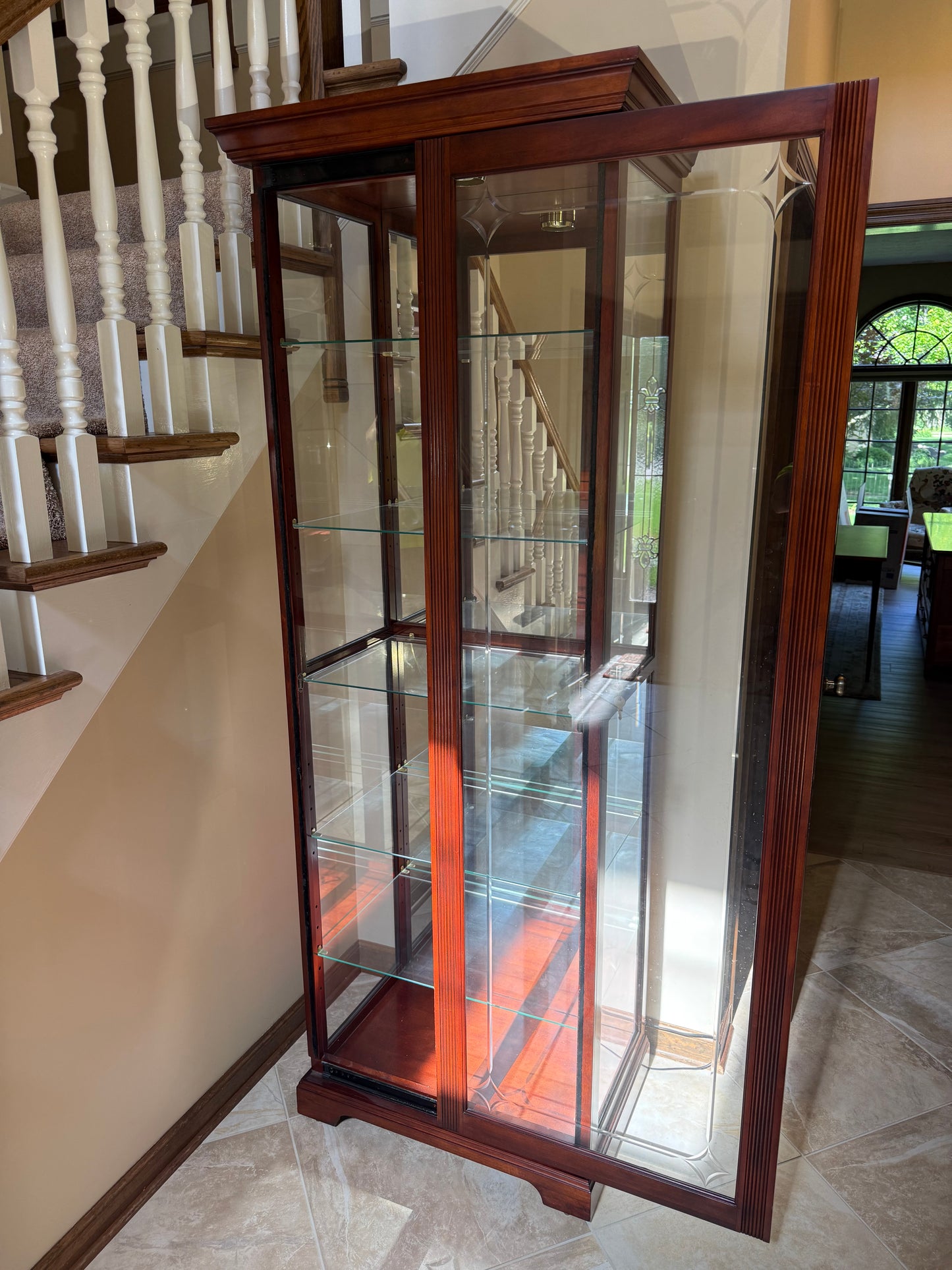 Curio Cabinet - Sliding Door