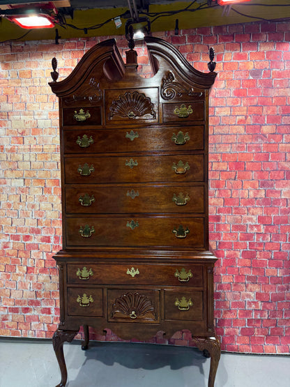 Thomasville Mahogany Highboy Dresser