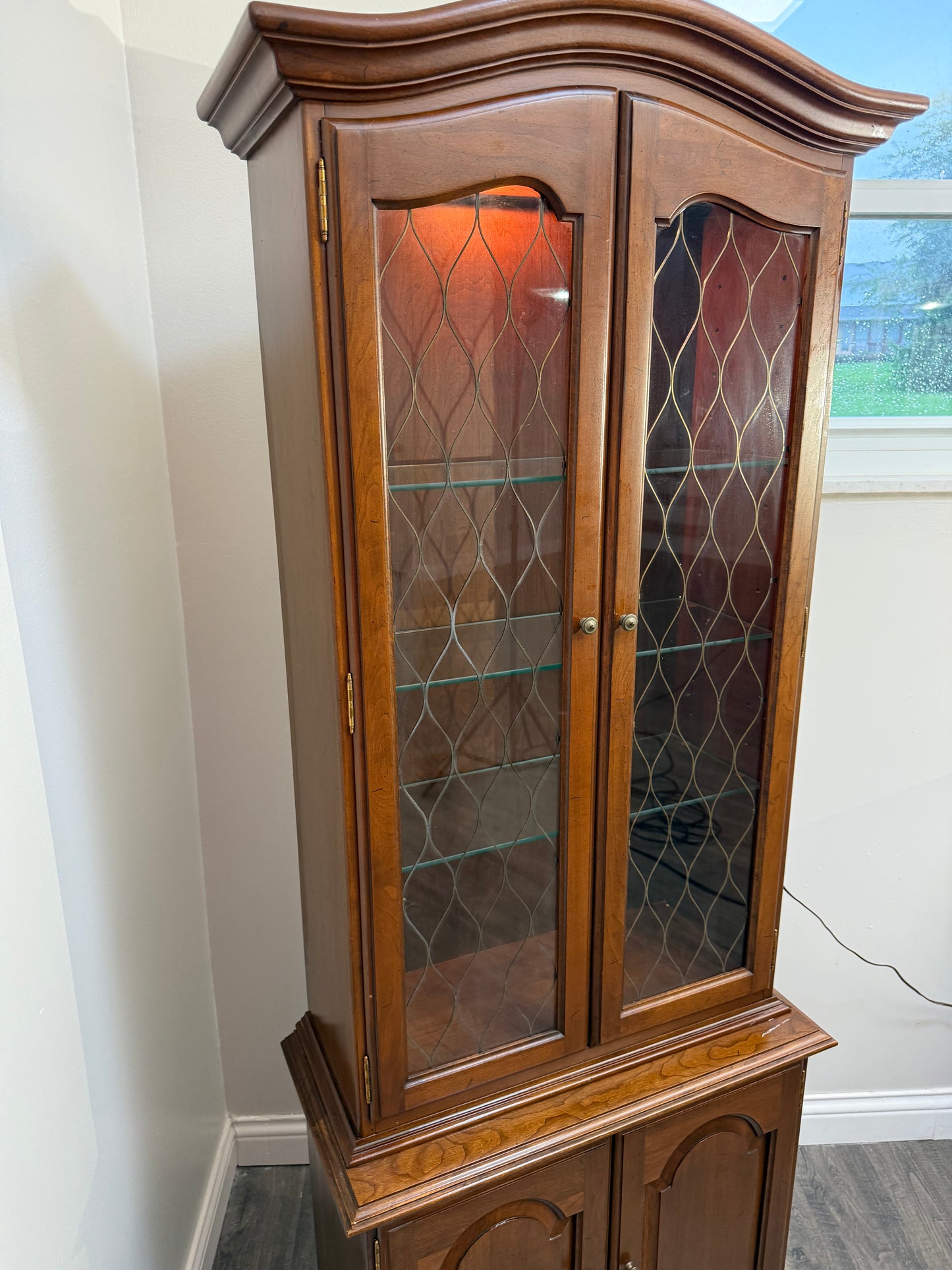 Small Vintage China Cabinet