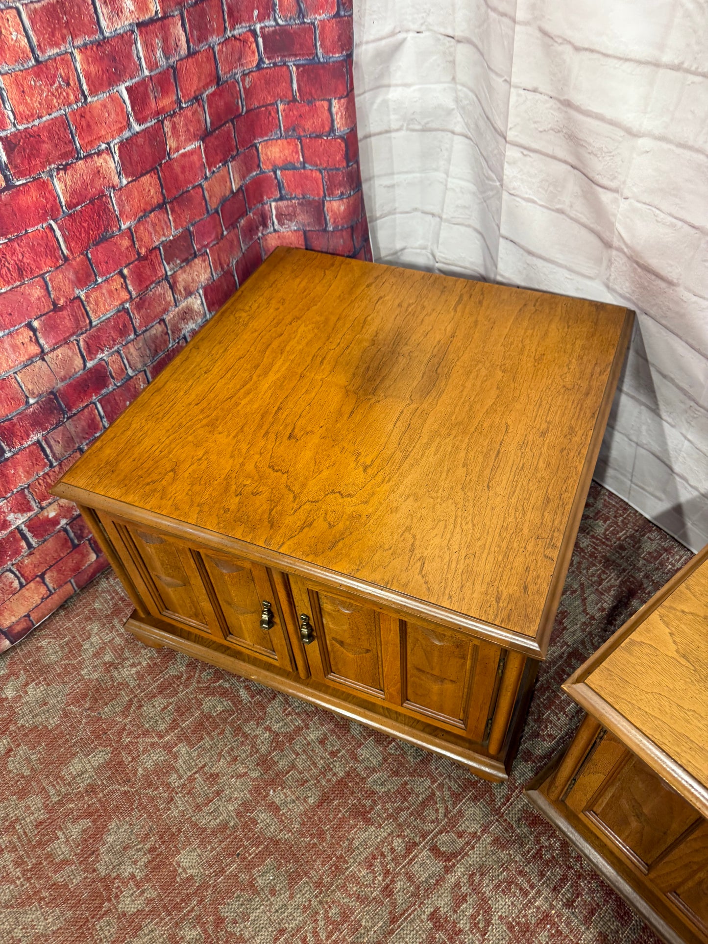 Solid Wood Coffee Table & End Tables