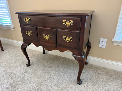 Ethan Allen Queen Ann Cherry Lowboy