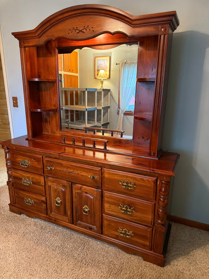 Broyhill Dresser & Mirror