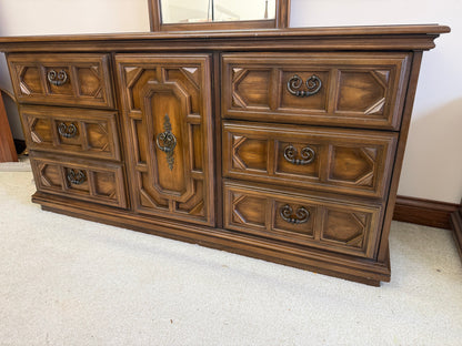Vintage Dresser & Mirror