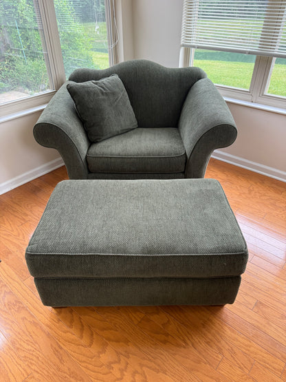 Bauhaus Chair & Ottoman
