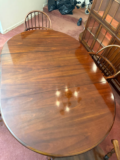Solid Wood Dining Table & 4 Chairs