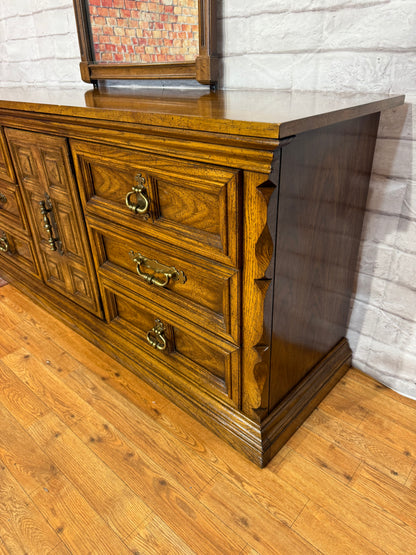 Vintage Dresser & Mirror